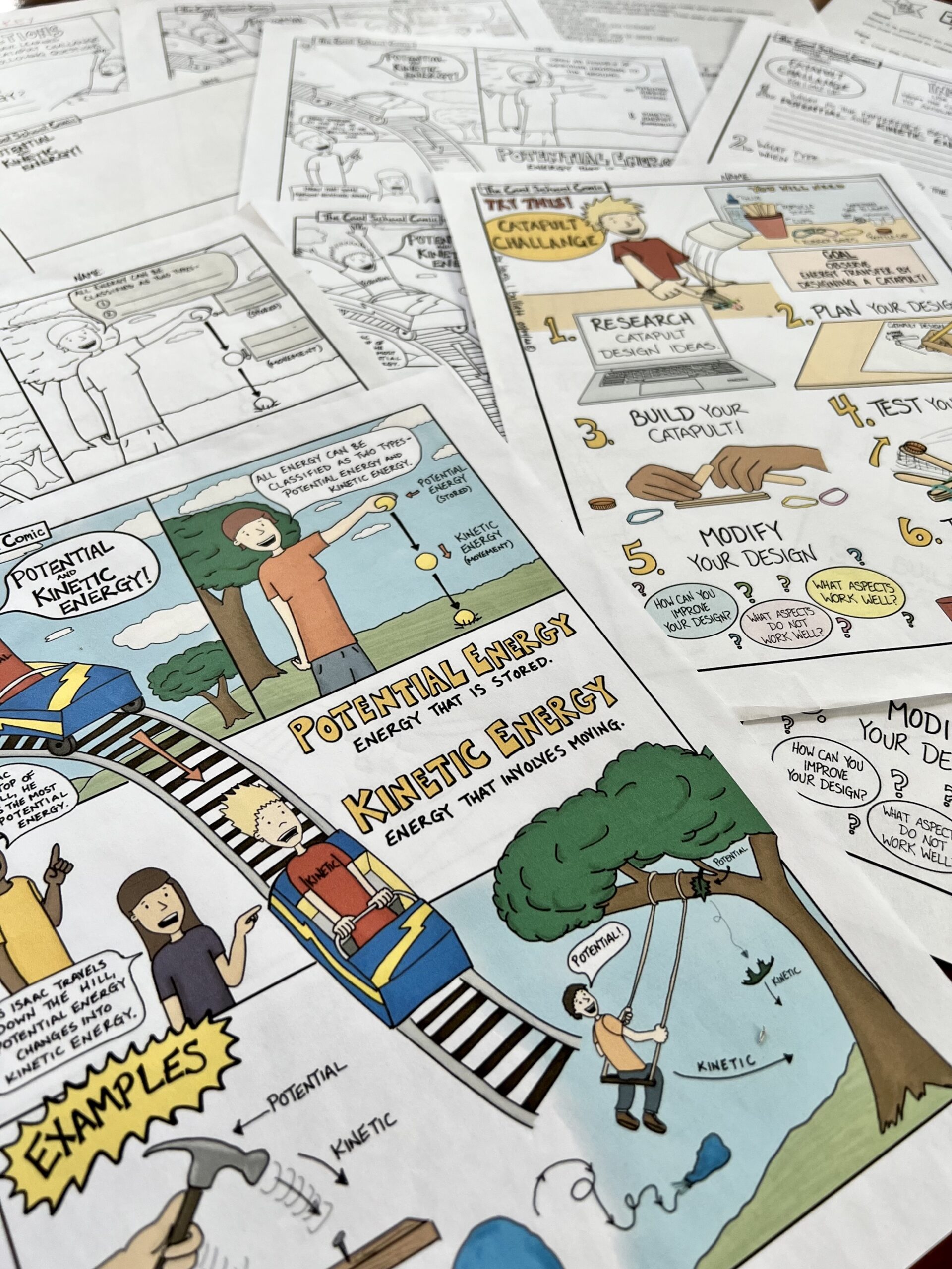 Potential and Kinetic Energy Lesson Plan and Activity