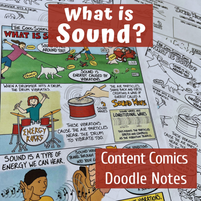 What is Sound? Wave Doodle Notes Cover Image