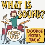 What is Sound? Waves Doodle Notes Cover Image