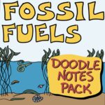 Cover image for the Fossil Fuels Doodle Notes Pack