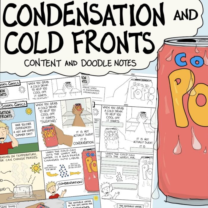 Condensation and Cold Fronts Comic Cover Image