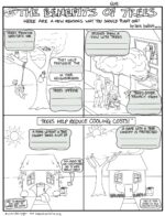 Earth Day Activity- Trees Comic Doodle Notes image