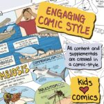 Image explaining why comics are such a great approach to teaching kids. Kids love comics.