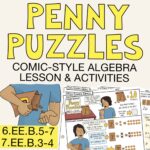 Algebra Comic- Solving Two-Step Equations Activity