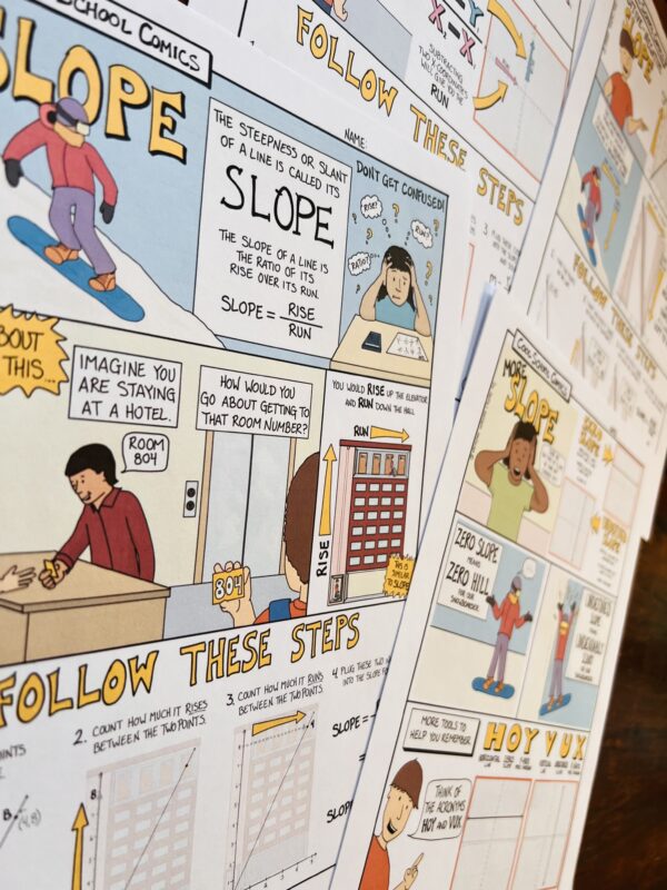 How are science cartoons used as a teaching method?