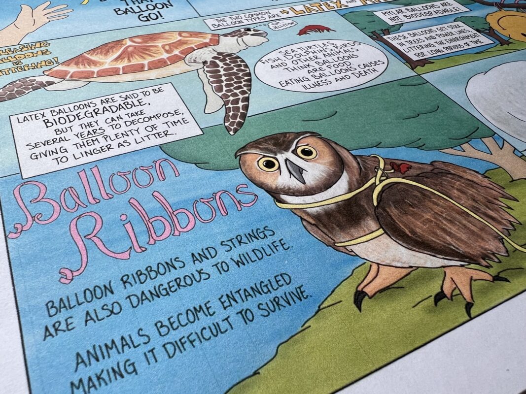 Skip the Earth Day Quiz Balloon Comic