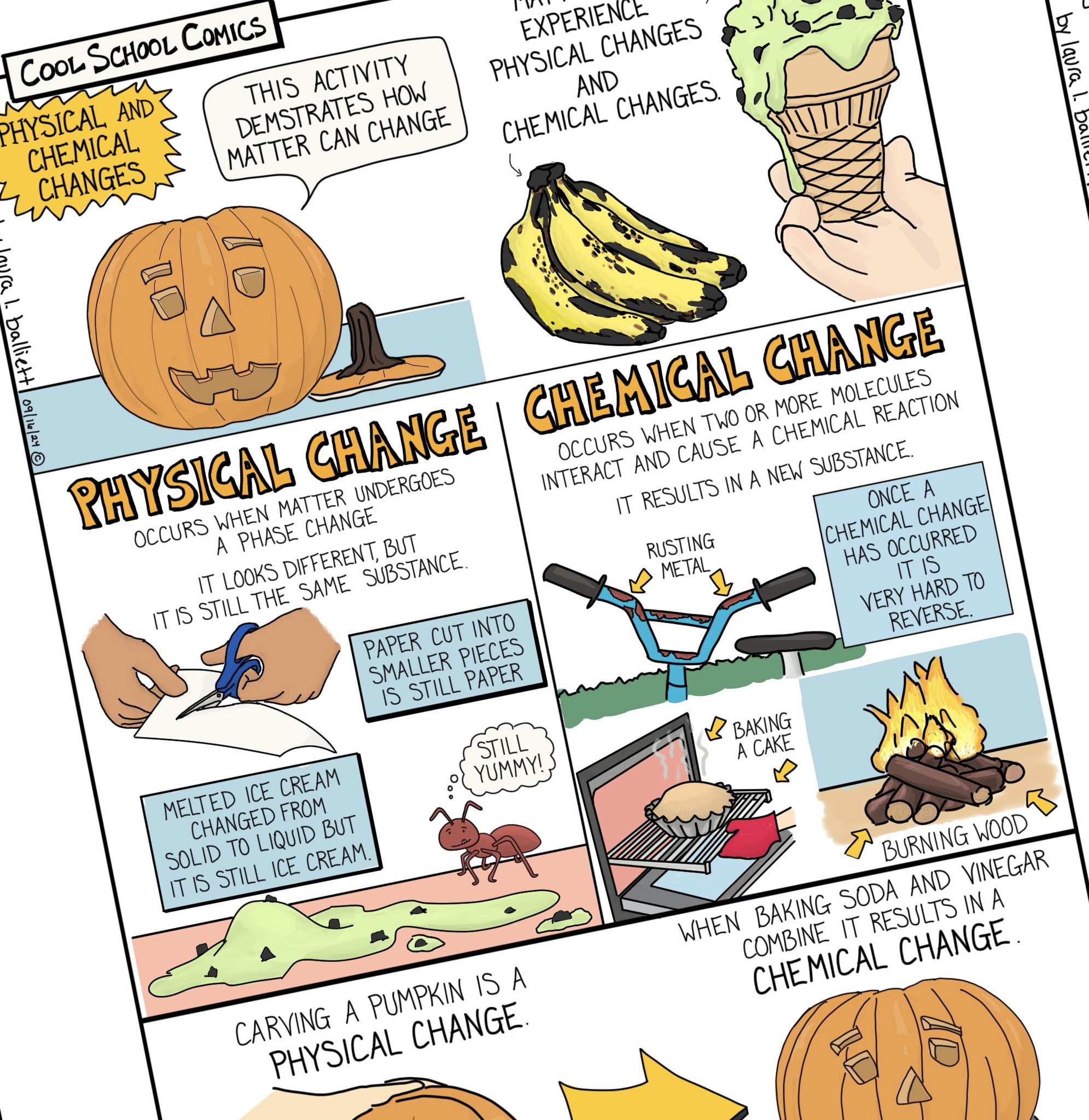 Halloween Science Worksheets Properties of Matter