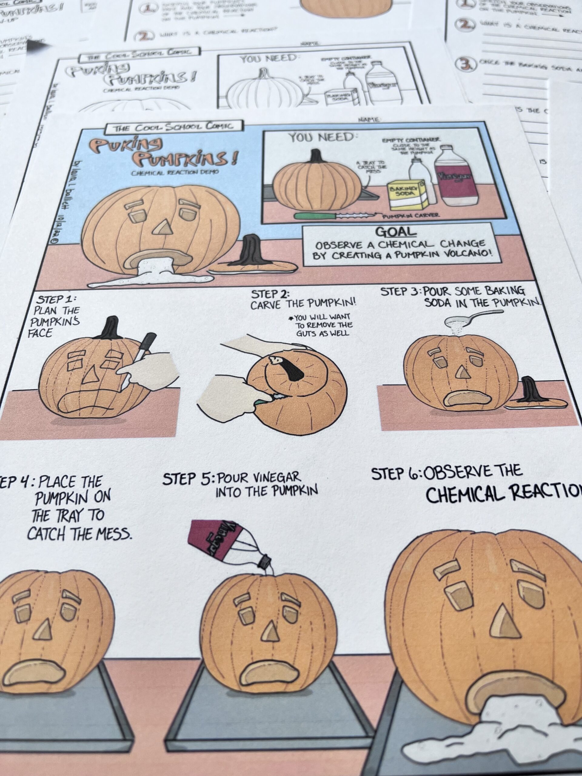 Halloween Science Worksheets Properties of Matter 2