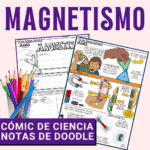 Imanes y Magnetismo Science Comic (Magnetism)