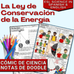 Law-of-Conservation-of-Energy-Transformation-Worksheets-ESL-ELL-bilingual-Science-Cover
