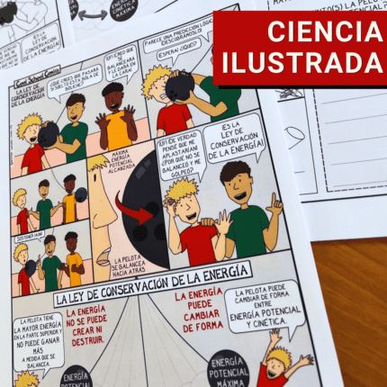 Law-of-Conservation-of-Energy-Transformation-Worksheets-ESL-ELL-Science-Cover