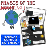 What causes the phases of the moon