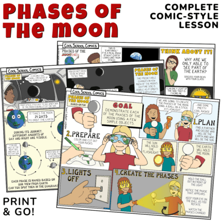 moon phases worksheet