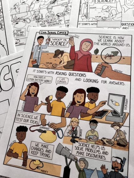 What is Science Comic and Activities for Upper Elementary